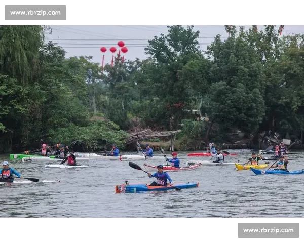 诸暨白塔湖：生态湿地里的桨板竞速赛
